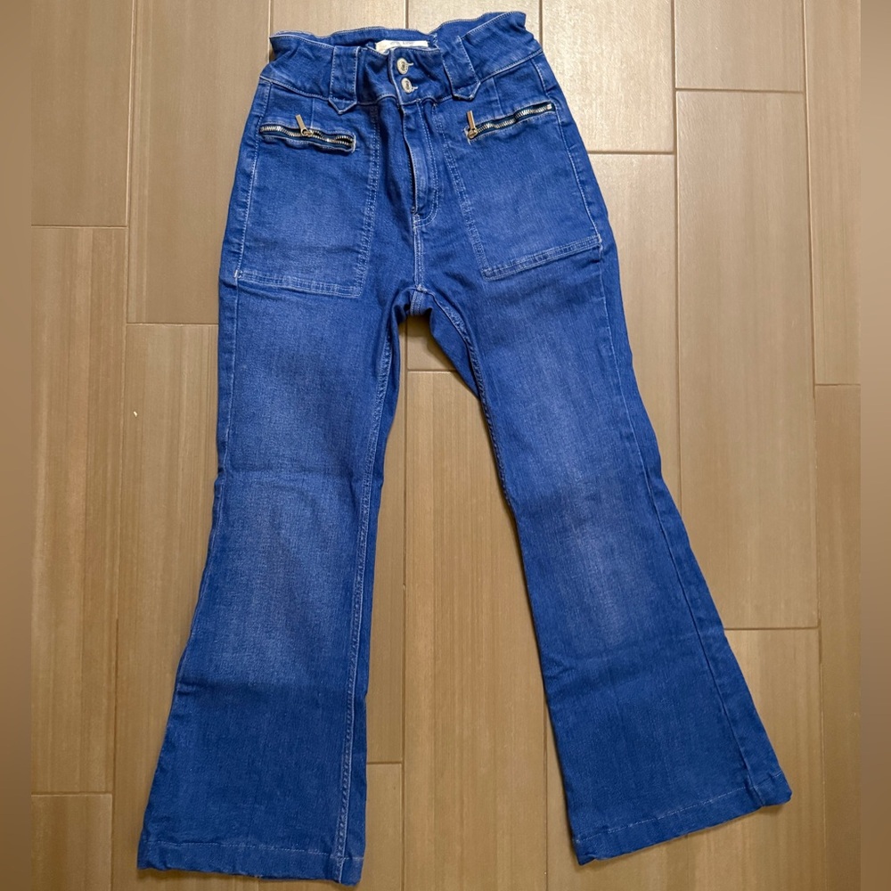 Free People Blue Denim Jeans